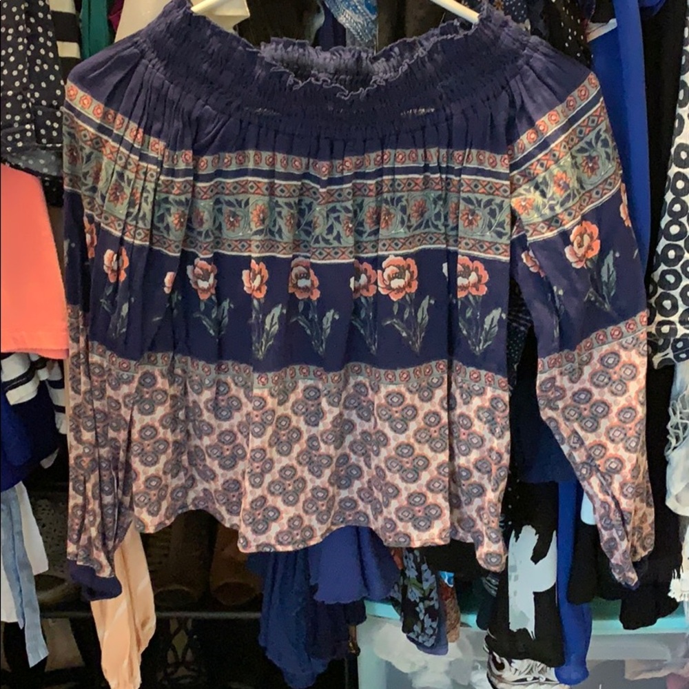 Hollister off the shoulder top